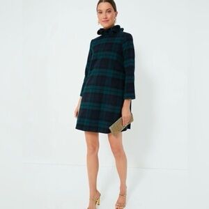 NWT Tuckernuck Daphne Dress Blackwatch Plaid Size XL